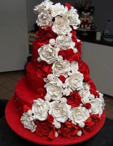 bolo de casamento decorado